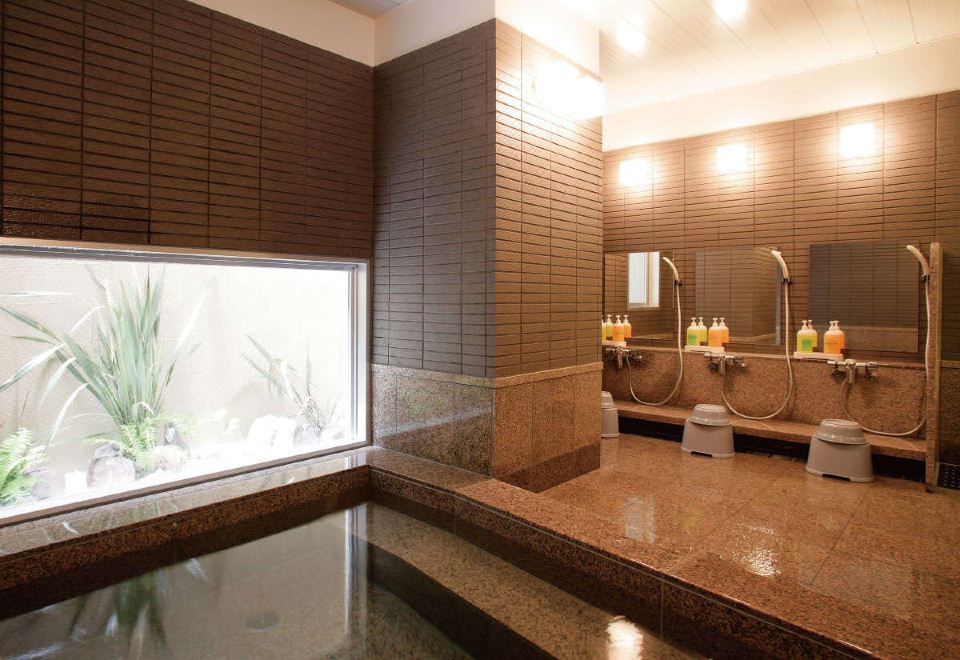 조식 뷔페가 준비된 식당 이미지