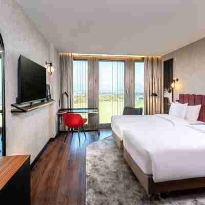 Radisson Blu Hotel at Porsche Design Tower Rooms