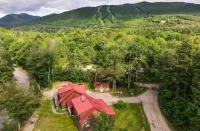 Heart of Lincoln - Modern Log Cabin, Steps from Main St, Mountain Fun,& Dining