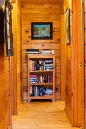 Secluded, Furnished, Log Home, Close To Many Adirondack Attractions.