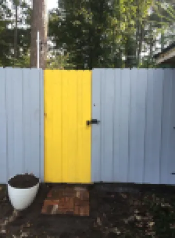 Yellow door carriage house