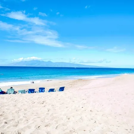 Maui Eldorado, Relax at Beach Cabana, Snorkel Black Rock, and Walk to Whalers