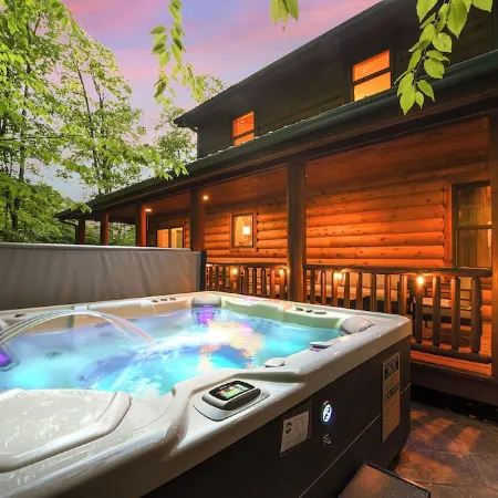New Listing!  New 7 Person HotTub & GrillFirePit 2 Arcades 9 Minutes to Wisp!