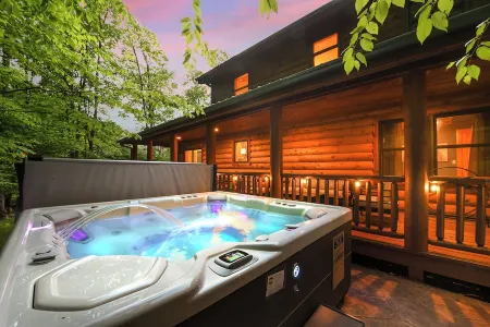 New Listing!  New 7 Person HotTub & GrillFirePit 2 Arcades 9 Minutes to Wisp!