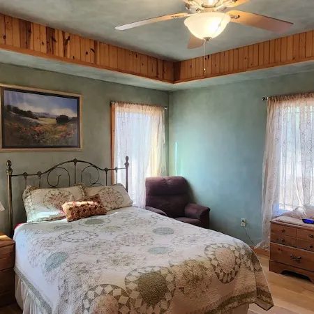 Secluded pet friendly hill country home on 7 acres.