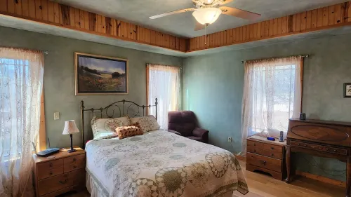 Secluded pet friendly hill country home on 7 acres.
