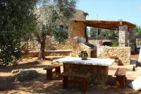 TRULLO WITH POOL SEA VIEW - GALLIPOLI - SOUTH TOWER - JUST RENOVATED - Huvilat