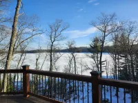 Eagles Bluff 6 Br Lakefront Cabin on 20 Acres