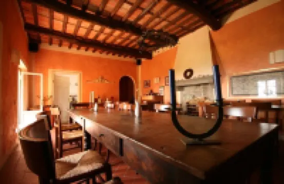 XII century farmhouse on the hills above Lucca with chef. Only local food.