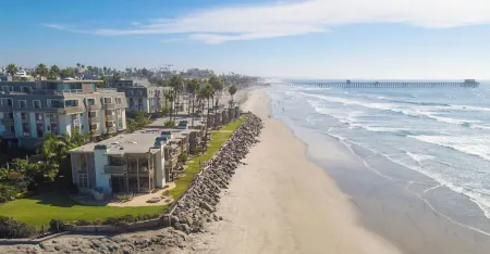 BeachFRONT Condo E-18 on the H20! Oceanside, CA - North Coast Village.