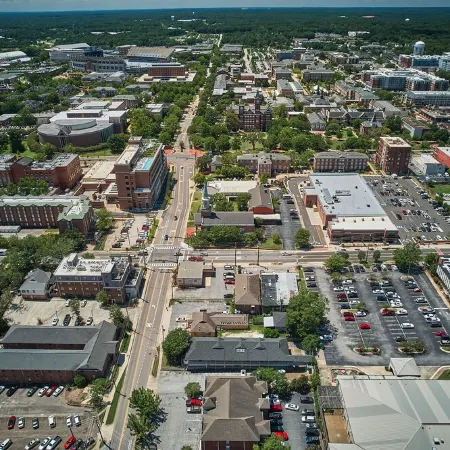 Thach Place in Auburn.  Just steps from campus!