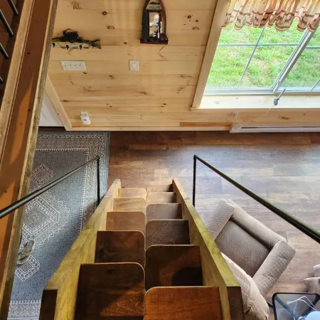 Private Mountain View Cabin in Aroostook on Mars Hill Mountain