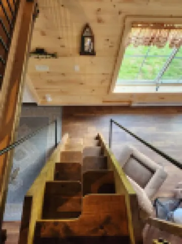 Private Mountain View Cabin in Aroostook on Mars Hill Mountain