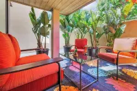 Celebrity Owned, 1800 sq. Feet, Art Filled Beachfront Property.