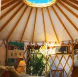 The Yoga Yurta... Extremely Civilized Glamping at Sunny Mellow Eco Villa! - Villas