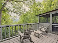 Mountaintop log cabin w/ wood stove hot tub and grill near Lake Chatuge Hotels in Towns County