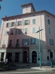 In the center of Menton, near the sea