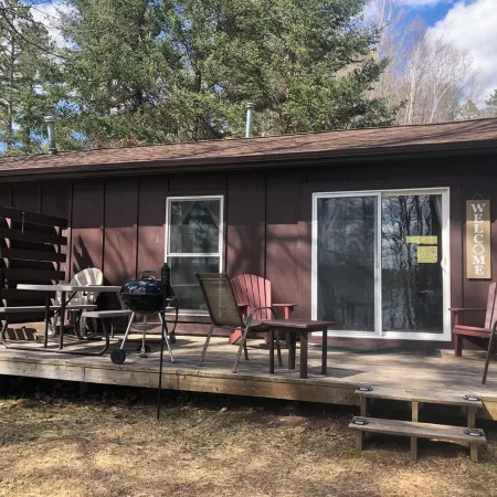 Iron River, WI. Deer Trail Cabin #2 Lake Delta