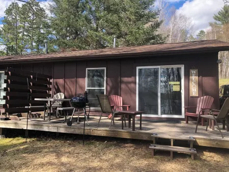 Iron River, WI. Deer Trail Cabin #2 Lake Delta