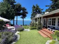 Magnificent up-close WATERFRONT "SunBright Le Reve"   Premier westside Orcas