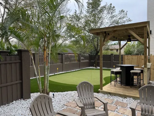 6BR gem! Sleeps 15+ Heated Pool, putting green, Theater Room, Close to AMI