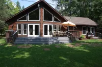 Beautiful remodeled retreat on tranquil North bay of Bone Lake.