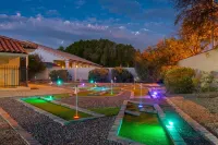 One-of-a-Kind Home w Mini Golf + Pool & Spa Tub Hotels near Hope Ave