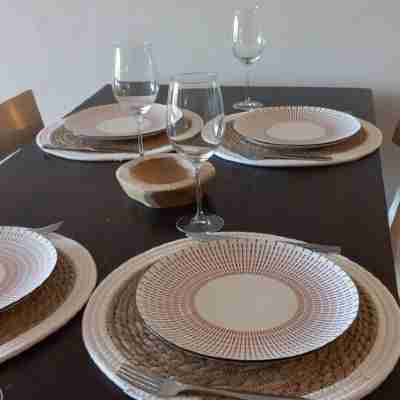 Spacious Studio 5 minutes walk from the beach, air conditioning, WIFI, Terrace Dining/Meeting Rooms
