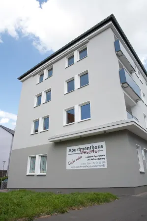 Apartmenthaus Wesertor Отели в г. Кассель