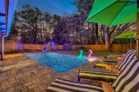 Luxury Island Home– Pool, King Bed, Near Downtown!