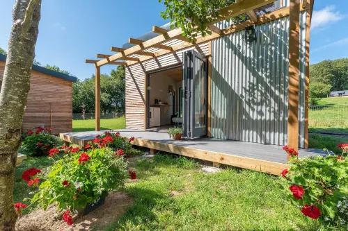 Sunset Cabins - Studio Pod-Sleeps 3-Tjsssc Hotels in Barnstaple