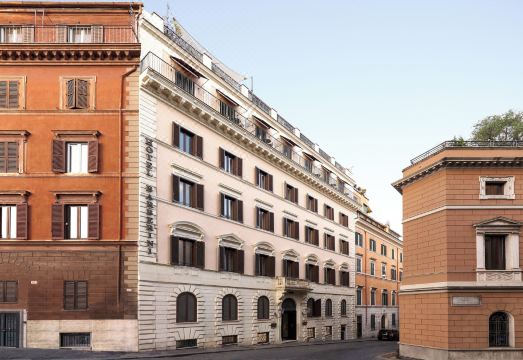 호텔 바르베리니의 아늑한 객실 모습