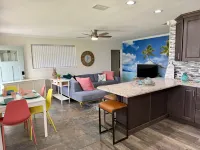 Expansive Game Room and Movie Theater - Stunning Coastal Oasis Hotels in Daytona Beach Shores