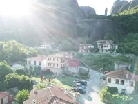 Archontiko Mesohori Meteora - Bergblick