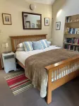 Wonderful secluded cottage with outstanding views over the Welsh Dee Valley.