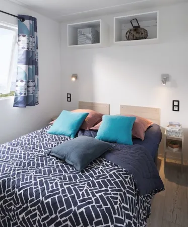 Wonderful mobile home with outside sauna and whirlpool (WA 103)