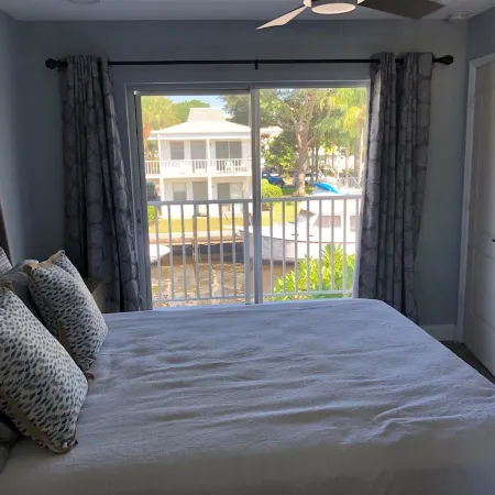 Waterfront one BR condo in beautiful Venice Beach FL. Pool, beach and marina.