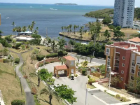 Caribbean Condo with Marina, Pool & Ocean View! 3 Minutes from Seven Seas Beach.