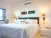Beachfront Puerto Morelos Condo, Ground Floor, Pool, Rooftop Views, Walk to Town
