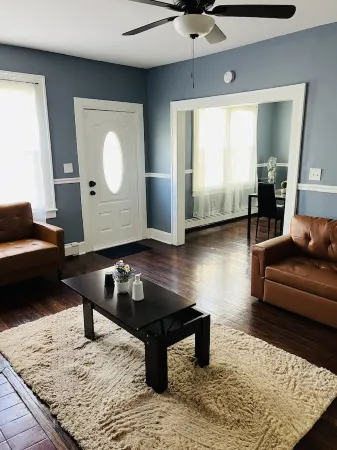 Cozy 2-Bedroom Home allows you work remotely or hybrid with Wi-Fi