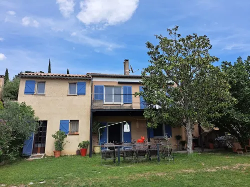 Price PROMO House Cotignac 6 pers bright beautiful garden view, all inclusive price!
