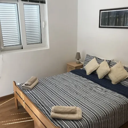 Ground Floor. Private Terrace, Shared Pool, Views across Fjord to Kotor Old Town