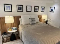 Southern New England Luxury with private patio, fireplace, spa like bathroom!