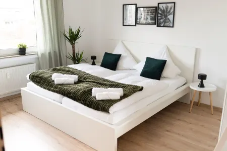 Modern Stilvolle Fewo63qm 3 Zimmer Отели в г. Хамм