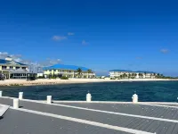 1st floor beachfront condo, just steps away from a private beach, beautiful view