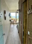 Studio vue mer Avec Terrasse et Jardin Dans Residence de Standing Avec Piscine