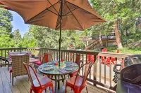 Lake Arrowhead Cabin with Deck - Steps to Lake!