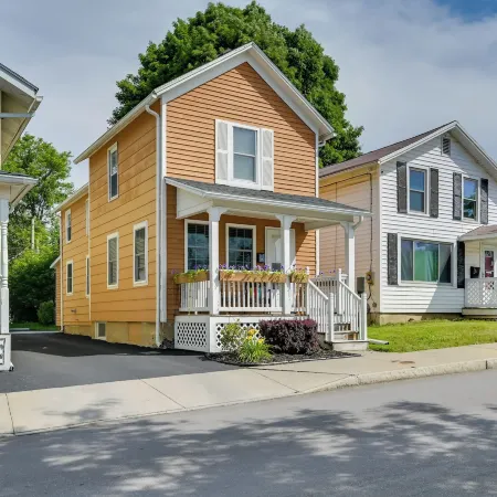 Walk to Parks and Dining Cozy Canandaigua Home!
