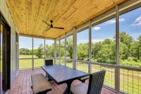 Riverfront Murfreesboro Cabin w/ Fire Pit - 4-Star