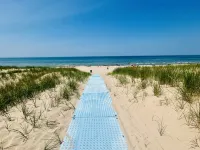 Skyline Views and Cozy Deck - Stylish Beach Boho Retreat